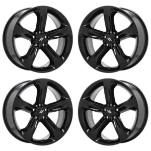 20″ Dodge Charger Challenger Gloss Black wheels