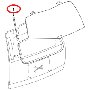 Vérin De La Vitre Arrière Du Hayon - Image 4