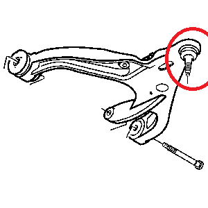 Rotule Suspension Dodge RAM 1500 Année 2003-2010 - Image 5