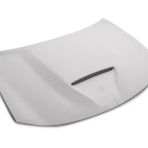 Type-SRT Style Ram Air Hood; Unpainted (15-23 Charger) - Image 5
